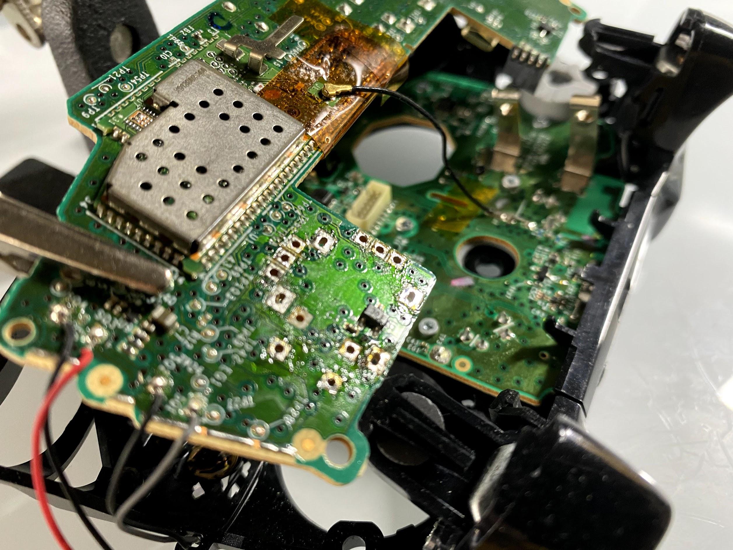 So many solder
points