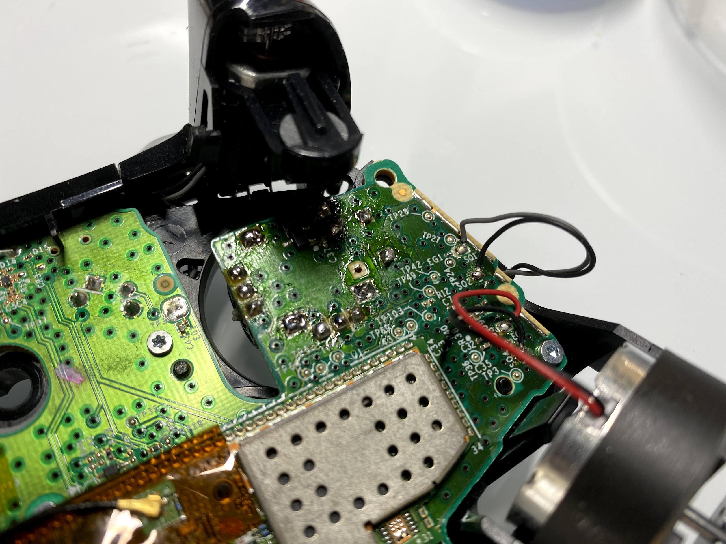 Close up of the Xbox Controller
PCB